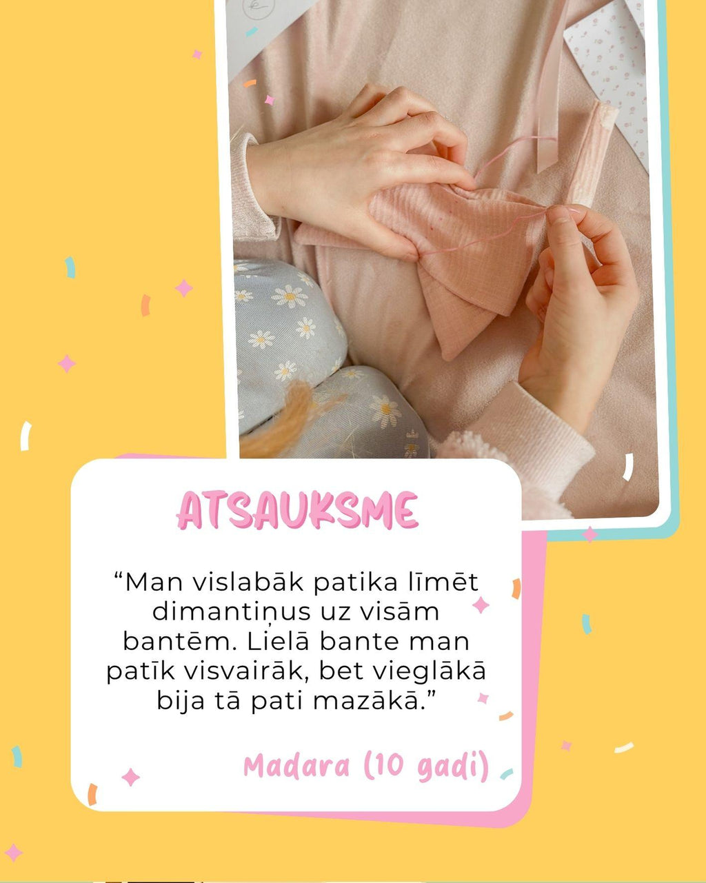Lielais Rokdarbu Komplekts "Matu Bantes"